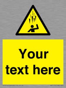 Custom Falling Ice sign